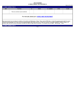 更多职位请访问 WORLD WIDE RECRUITMENT